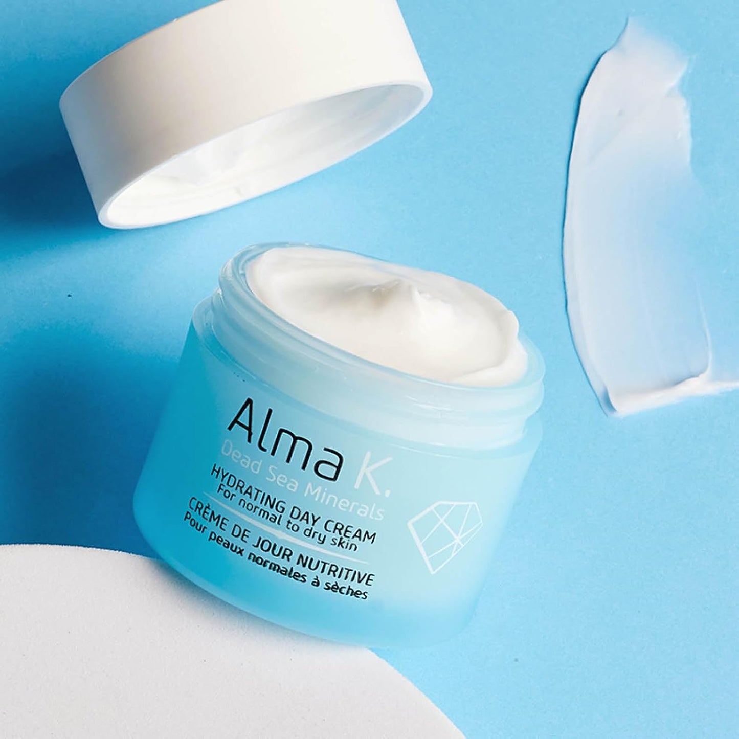 ALMA K 保湿日霜 - 适合中性至干性肌肤的日霜 - 日常面部保湿霜 - 含橄榄油和鳄梨油的面部保湿霜 - 1.7 盎司