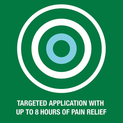 Biofreeze Patches (5 Large Size), Penetrating Pain Relief for Sore Muscles, Arthritis, Backaches, and Sore Joints, Fast Acting, Long Lasting, Cooling Menthol Formula, Mess Free Application, Flexible Fabric for Comfort,