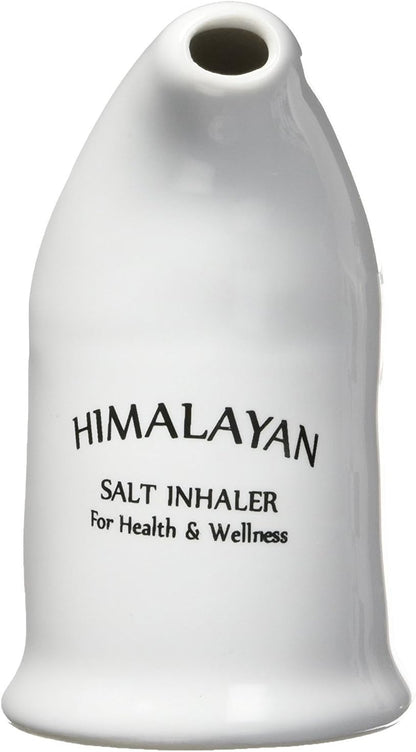 YOGTI Himalayan Salt Inhaler with 100g Authentic Himalayan Pink Food Grade Salt, Respiratory Aid for Asthma and Allergies