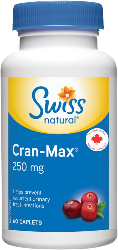 Swiss Natural Cran-Max 250mg Caplet 60
