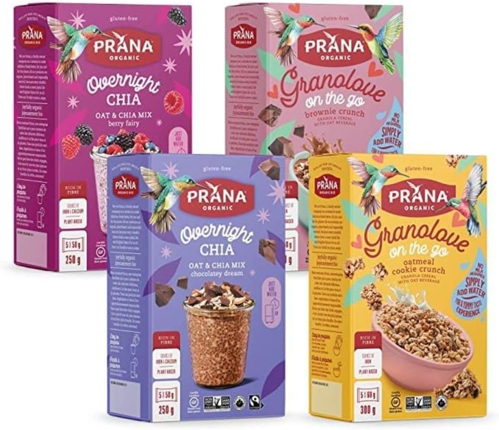 Prana 隔夜奇亚籽 - 浆果仙子 250 克