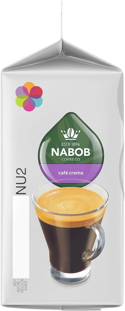 Tassimo Nabob Café Crema 咖啡单份 T 盘，110 克