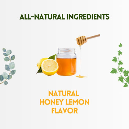 Herbion Naturals 无糖止咳润喉糖，天然蜂蜜柠檬味，25 粒润喉糖，缓解咳嗽和鼻塞，舒缓咽喉痛，适​​用于成人和 12 岁及以上儿童，1 包