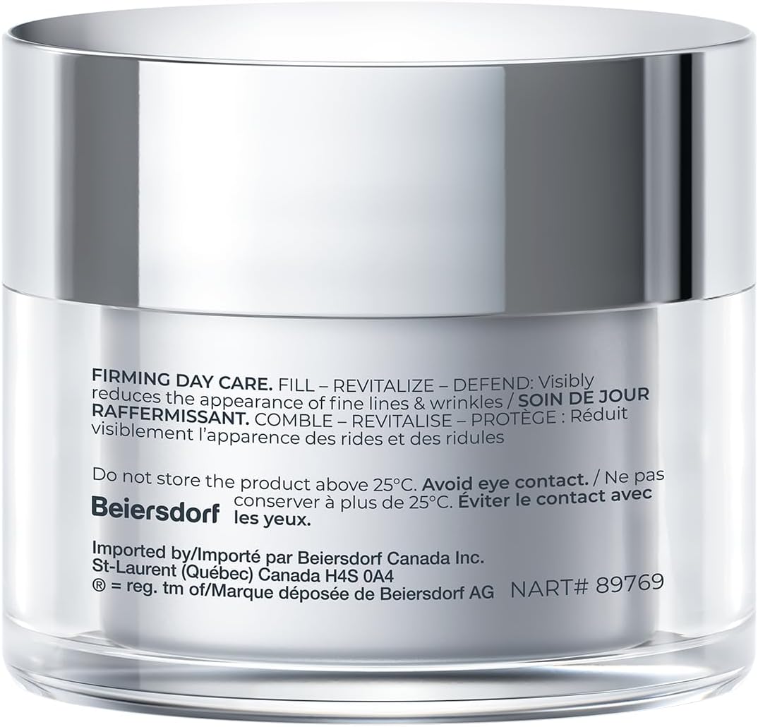 Eucerin Anti Wrinkle Firming Day Care Hyaluronic Acid Moisturizer for Face, Anti Aging Face Cream for Women Visibly Reduces the Look of Fine Lines & Wrinkles, All Skin Types, 50mL Jar