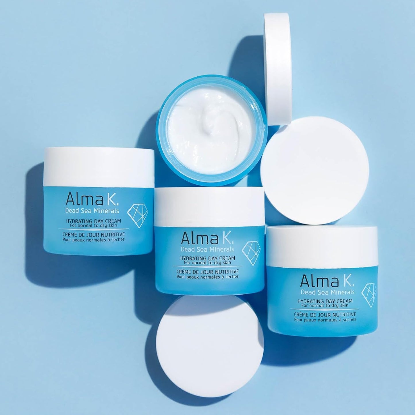 ALMA K 保湿日霜 - 适合中性至干性肌肤的日霜 - 日常面部保湿霜 - 含橄榄油和鳄梨油的面部保湿霜 - 1.7 盎司