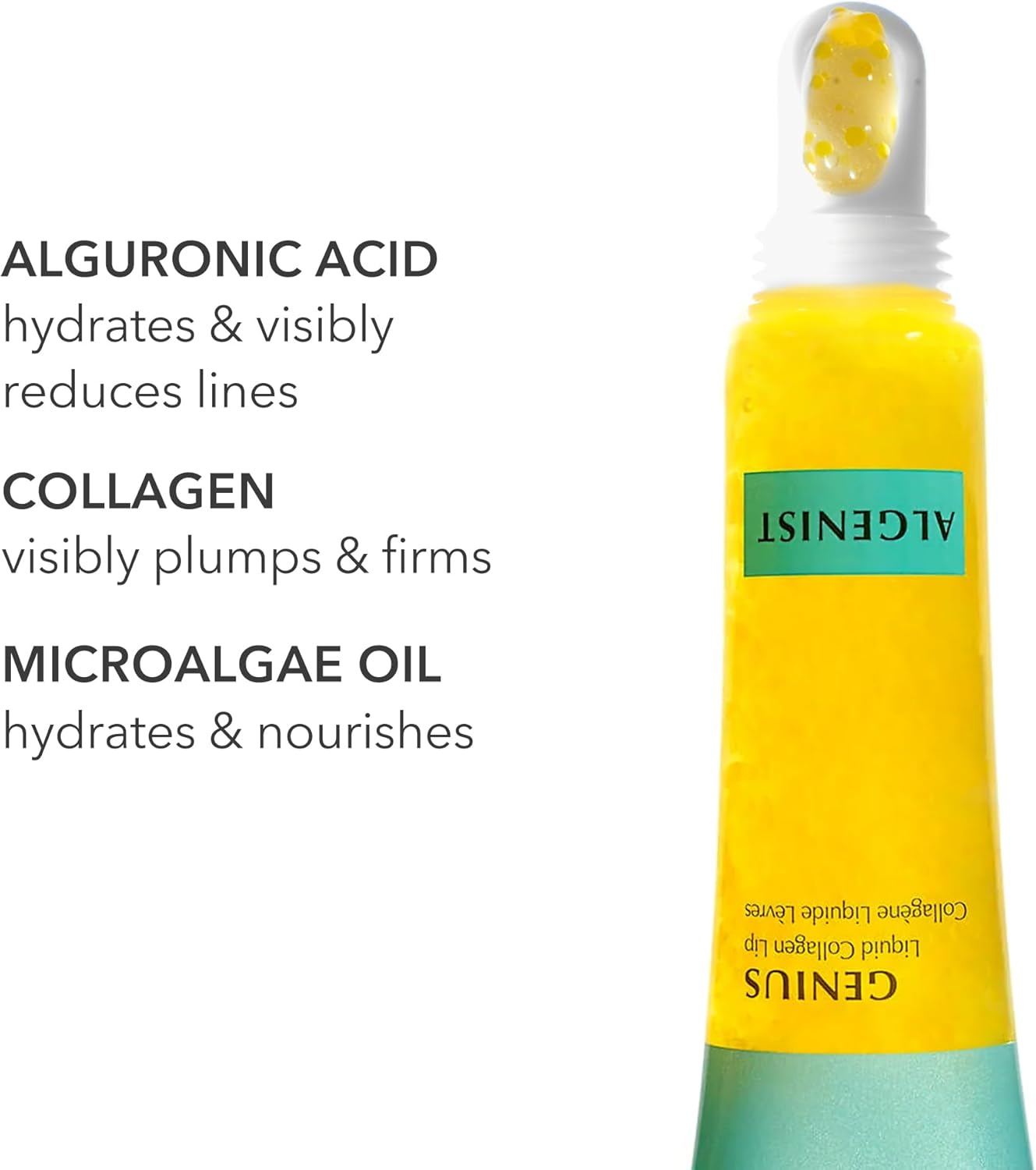 Algenist 女士 Genius 液體膠原蛋白唇膏 - 0.5 盎司