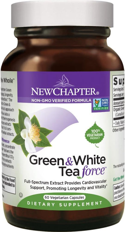 新章綠茶和白茶力量 60 支