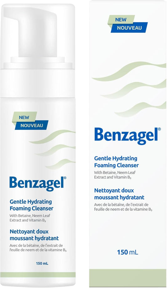 Benzagel Gentle Hydrating Foaming Facial Cleanser