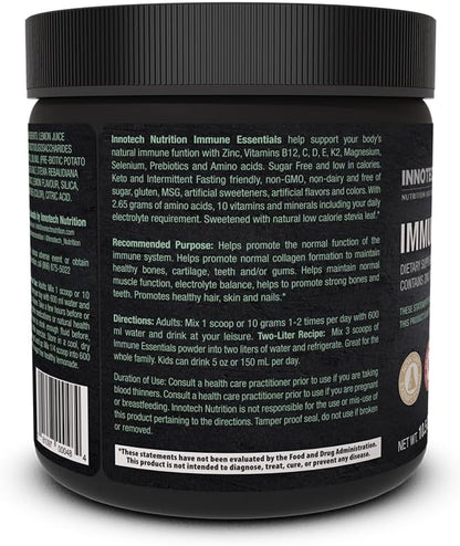 Innotech Nutrition Solutions 免疫必需品，300克，檸檬味