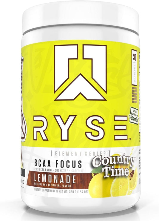 Ryse BCAA Focus - Country Time Lemonade 30 Servings
