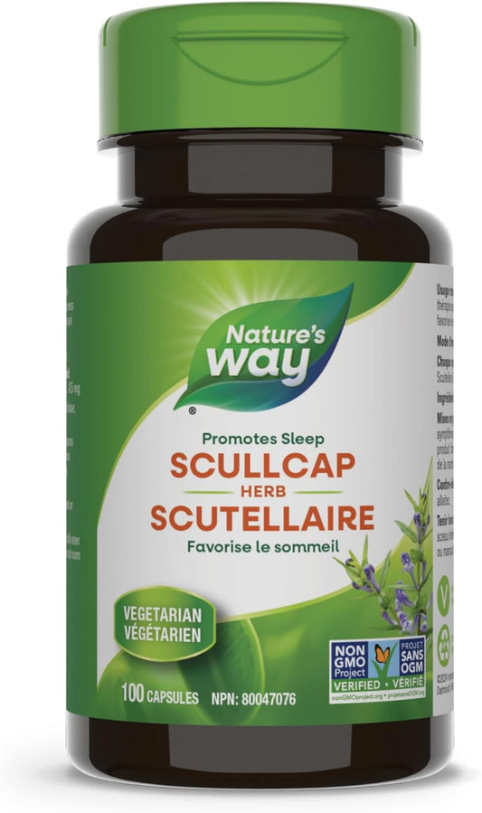 Nature's Way 黃芩草本助眠膠囊，100粒