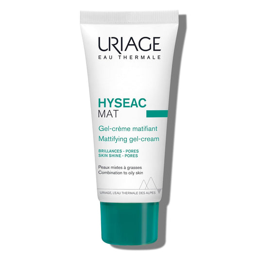 Uriage Hyséac Mat - Mattifying Face Cream For Skin Shine & Pores - Fresh Gel-Cream Texture Ideal For Makeup Base - Combination To Oily Skin - 40ml