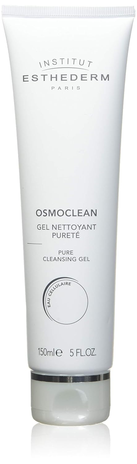 Institut Esthederm - Osmoclean Pure Cleansing Gel - Face and Neck - Anti-tightness Purifying Foaming Gel - Sensitive to Oily Skin, 150 mL.