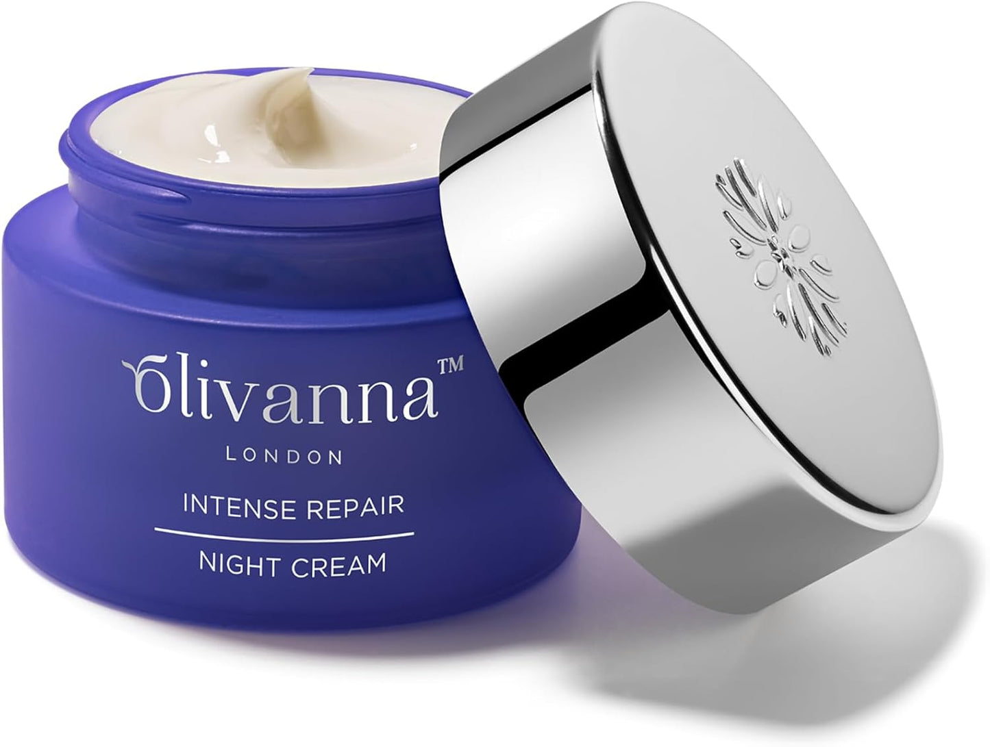 Olivanna Intense Repair Night Cream - Face Moisturizer - Enriched with Natural Ceramides, Hyaluronic Acid, and Omega-Rich Seed Oils - 50 ml