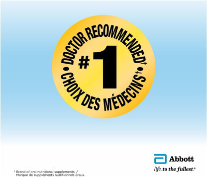 Ensure 高蛋白 16 克，营养补充剂蛋白奶昔，即饮，巧克力味，6 x 235 毫升瓶装