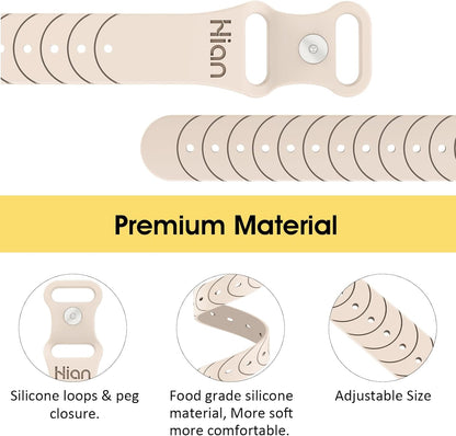 Motion Sickness Bands Anti Nausea Acupressure Wristband Sea Sickness Wristbands Nausea Bands Natural Relief Motion & Morning Sickness（1Pair Starlight）