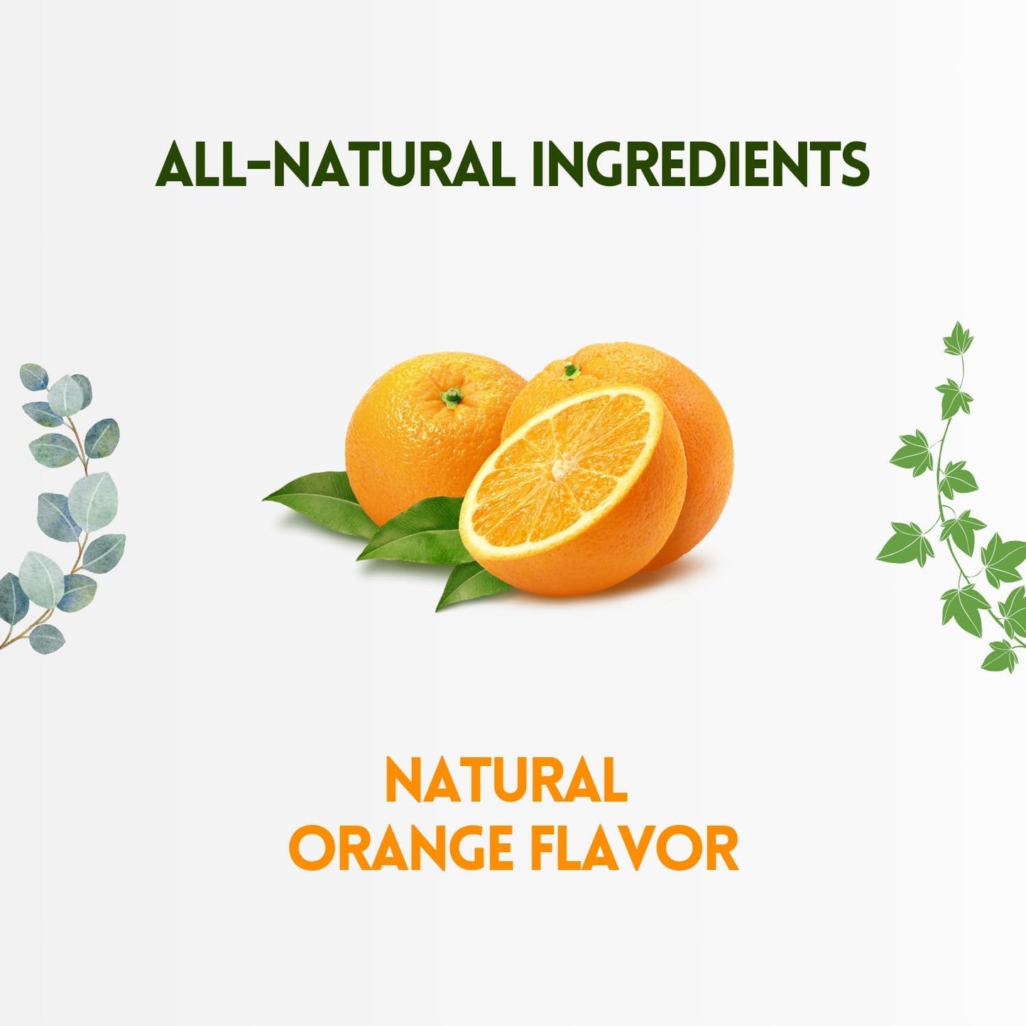 Herbion Naturals 无糖止咳糖，天然橙子味，18 粒 - 缓解咳嗽、清除鼻塞、舒缓咽喉痛；适用于成人和 12 岁及以上儿童，18 粒（1 包）