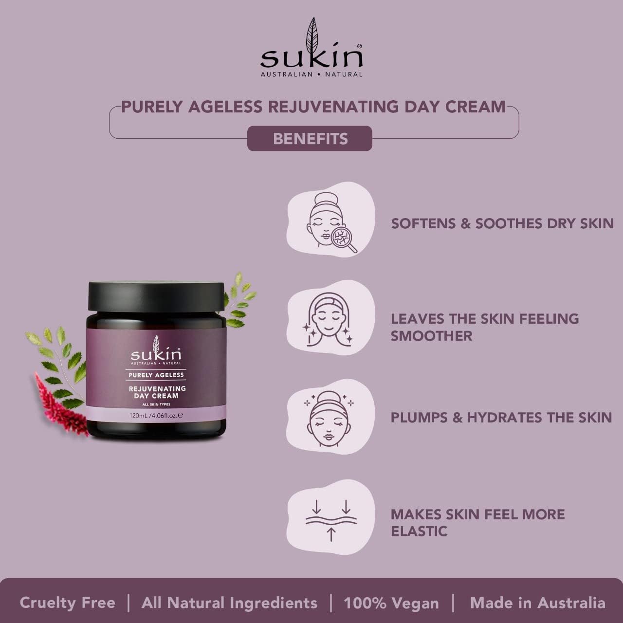 PURELY AGELESS REJUVENATING DAY CREAM