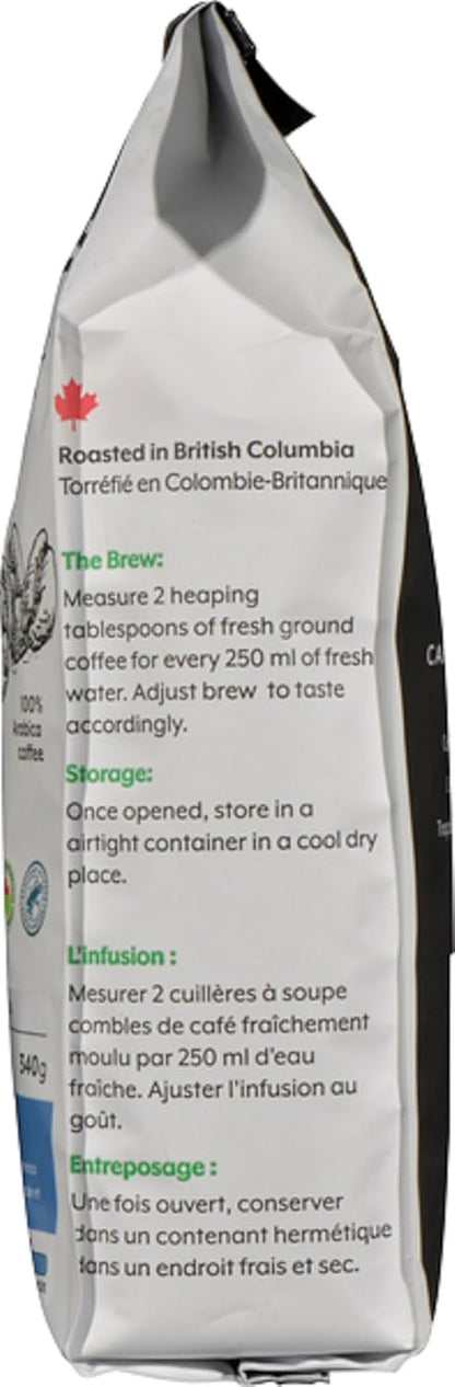 Earth's Choice 有機咖啡，法式研磨，340克