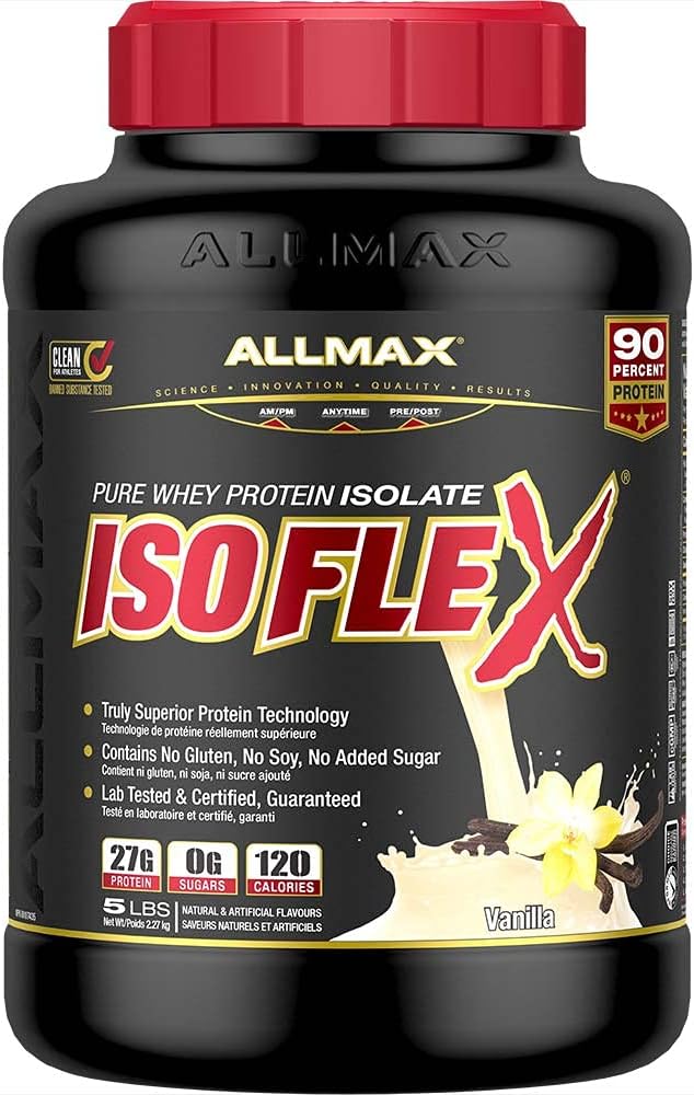 ALLMAX Isoflex 香草味，5 磅 & 营养 - VITAFORM - 高级 - 男士高性能复合维生素 - 30 天供应 - 60 粒