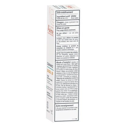 Eau Thermale Avene Cleanance Mattifying Sunscreen Lotion SPF 30, Daily Face Moisturizer Sun Protection, 40 ml