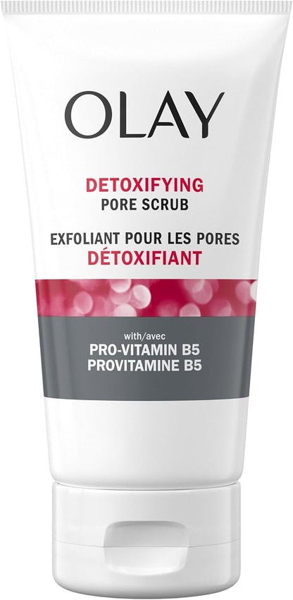 Olay Regenerist Detoxifying Pore Scrub Facial Cleanser, 150 mL