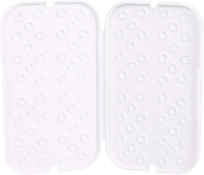 TENS 機器墊支架 - 便攜式耐用存放解決方案，適用於 TENS 7000 和其他 TENS 墊替換件 - 安全閉合，使 TENS 機器墊保持整齊清潔