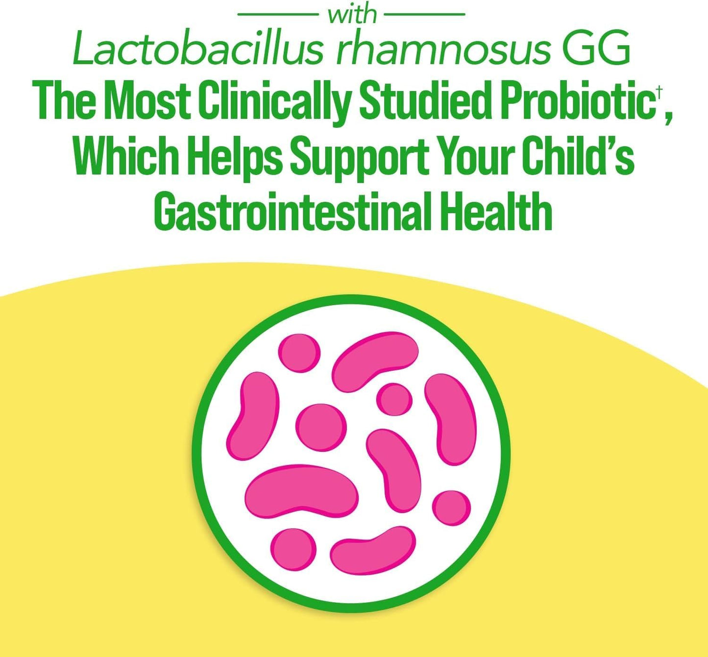 Culturelle Kids 每日益生菌咀嚼片，适合儿童，含 100% 天然来源的乳酸杆菌 GG 菌株，经临床研究最多的益生菌，儿科医生推荐，浆果味，60 粒咀嚼片