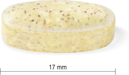 Jamieson 100% 複合維生素鉑金片，適合 65 歲以上成人，含番茄紅素、葉黃素及其他免疫支持成分。支持能量、眼部健康、骨骼健康和整體健康，無麩質，每日一片，115 粒迷你膠囊