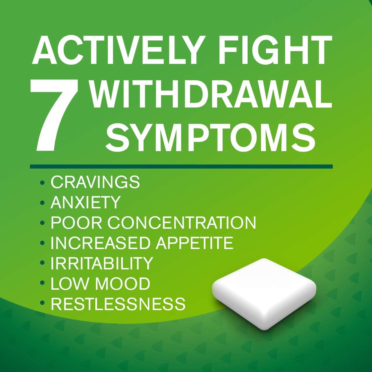 Nicorette 戒烟辅助剂，尼古丁口香糖戒烟辅助剂，新鲜水果味，4 毫克，210 片超值装和口香糖，新鲜水果味，4 毫克，105 片