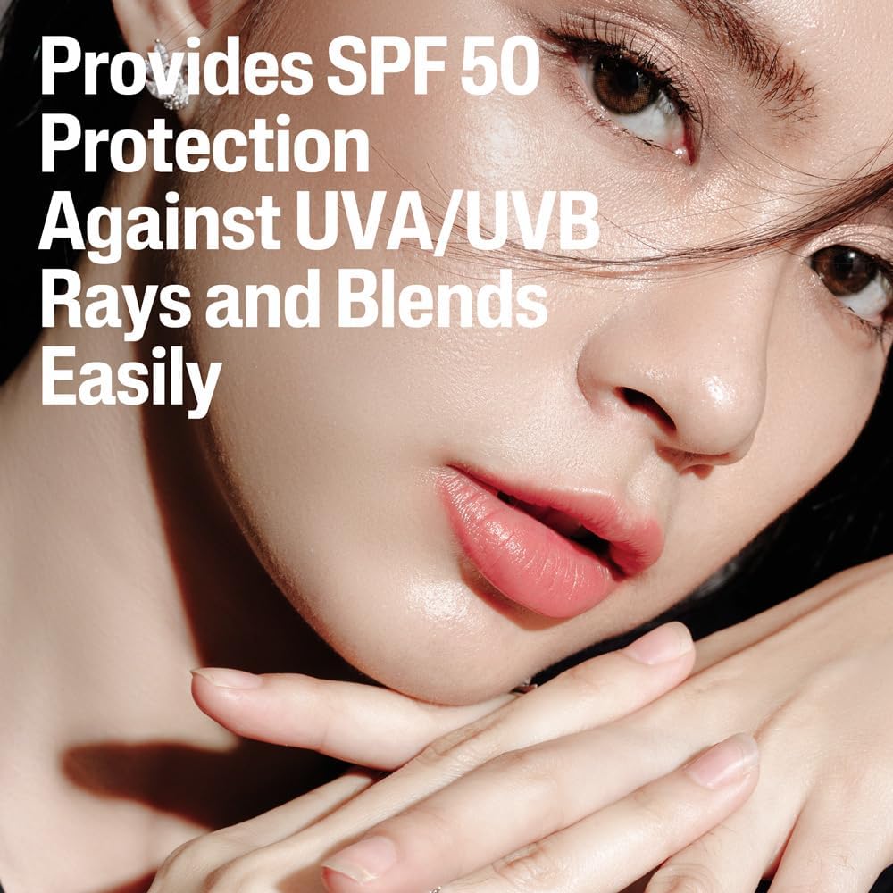 Cetaphil Daily Facial Moisturizer, SPF 50 Gentle Face Lotion for All Skin Types, Light Weight, Oil Free, Dermatologist Recommended Sensitive Skincare, 50ml, Pack of 1