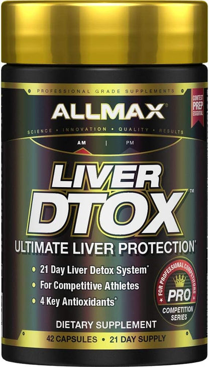 ALLMAX Nutrition - 肝脏 DTOX - 终极肝脏保护，42 粒