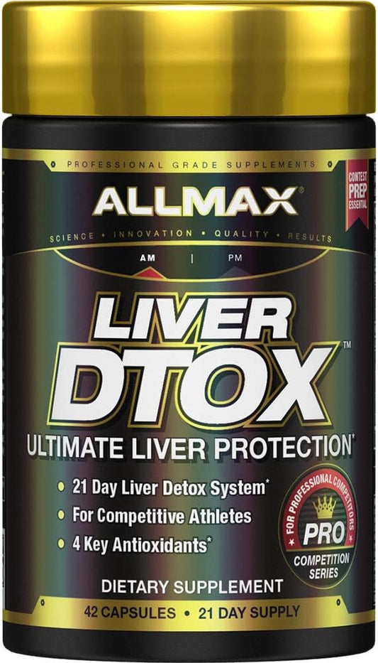 ALLMAX Nutrition - 肝臟 DTOX - 終極肝臟保護，42 粒