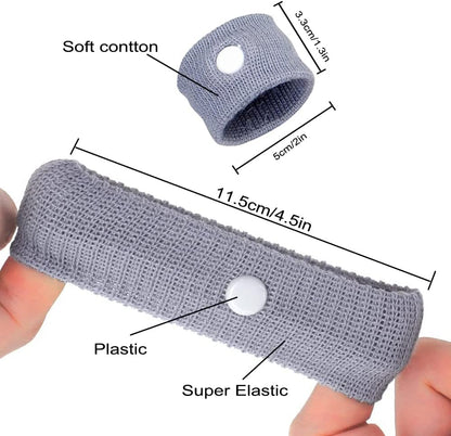 EMPCYDIA 8 对晕车腕带，8 种颜色，缓解恶心，适合儿童、成人、孕妇、晨间骑行、海上飞行旅行