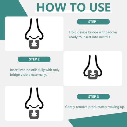 防打鼾器 12 件装升级版硅胶鼻夹防打鼾带可调节磁铁防打鼾辅助装置男女适用