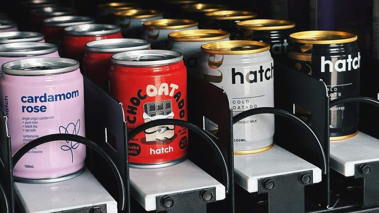 Hatch 迷你罐装小豆蔻玫瑰味，100ml - 加拿大制造