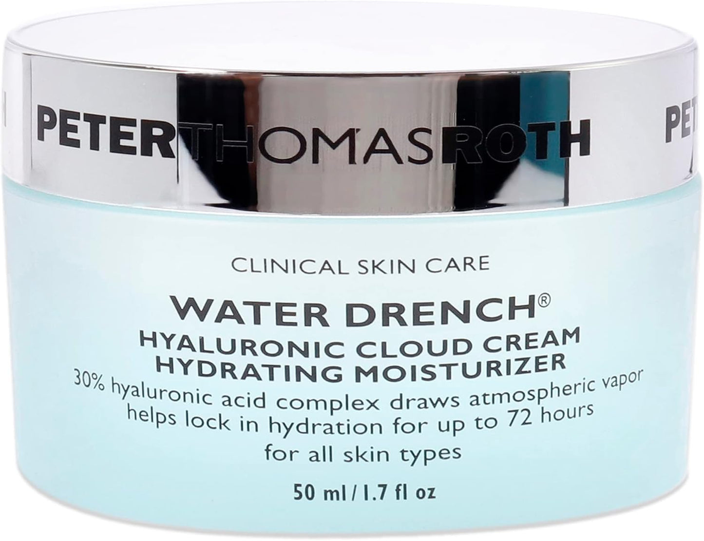 Peter Thomas Roth Water Drench Hyaluronic Cloud Cream Hydrating Moisturizer, 47.3176 Milliliter/ 1.6 Fluid Ounce