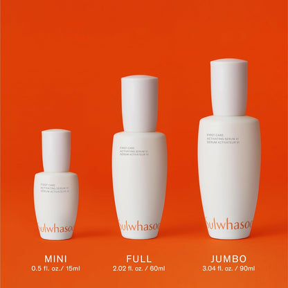 Sulwhasoo First Care Activating Serum - Skin Barrier Strengthening Anti-Aging Face Serum, Visibly Plumps & Hydrates, Reduces Visible Fine Line & Wrinkles, Vitamin C, Korean Skincare - 2.02 fl. oz.