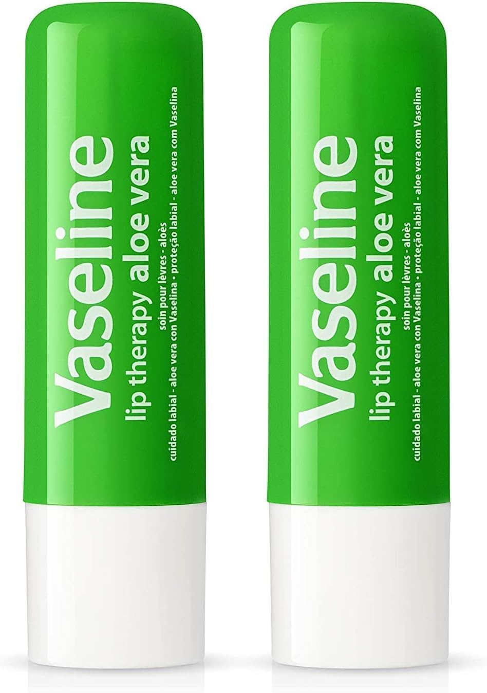 合併利華凡士林潤唇膏蘆薈護理 2x4.8g 2 支裝