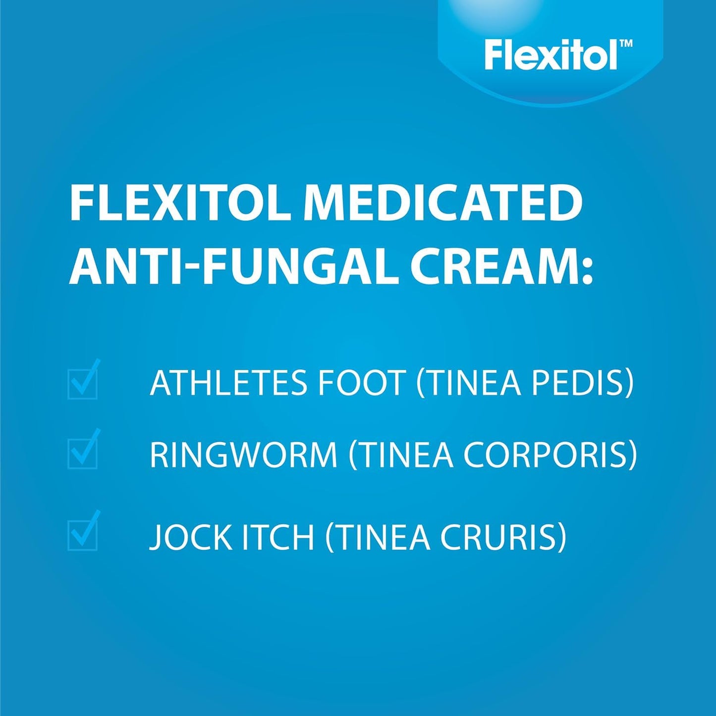 Flexitol 药用抗真菌霜（适用于足癣）——治疗足部真菌和真菌感染的最佳非处方药，有效的足部抗真菌霜（56 克）