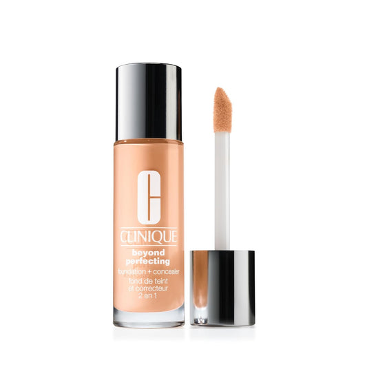 Clinique Beyond Perfecting Liquid Lightweight Full Coverage Foundation + Concealer For Dry Combination to Oily Skin Types