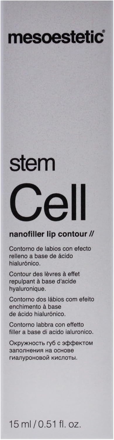 Mesoestetic 干细胞纳米填充唇部轮廓霜 男女通用 0.5 盎司