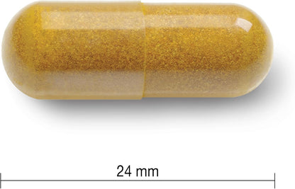 Jamieson Curcumin Turmeric 550 mg, Provides Natural Joint Pain Relief, Supports Inflammation, and Helps with Digestion. NON-GMO, Gluten-Free, 90 Vegetarian Capsules, Proudly Canadian