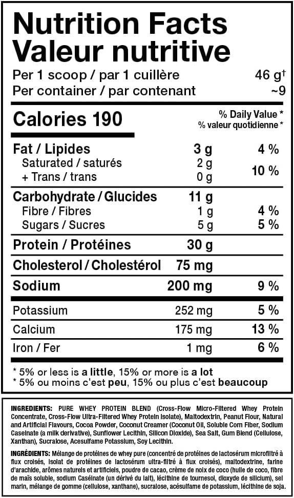 ALLMAX Nutrition ALLWHEY 经典优质乳清蛋白粉，巧克力花生酱味 - 425克 - 每份含30克蛋白质，无麸质，低糖，经实验室测试，9份