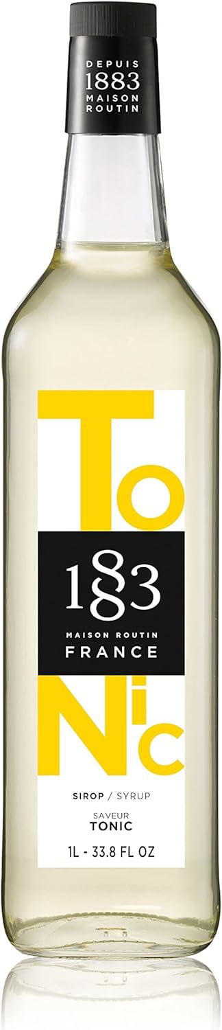 1883 Maison Routin 滋補糖漿，1L 玻璃杯