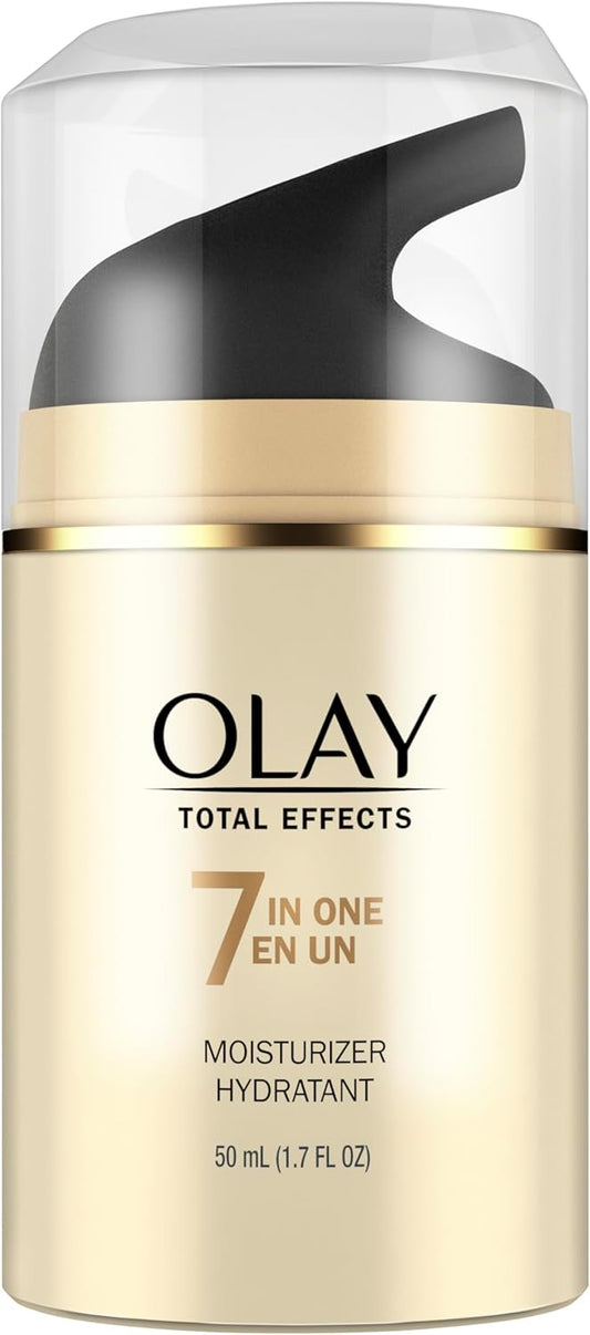 Olay Total Effects 7-In-One Anti-Aging Face Moisturizer with VitaNiacin Complex II, Vitamin B3, 50 mL