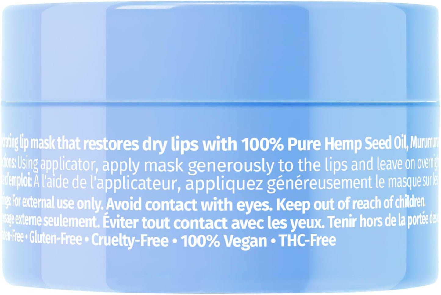 Hempz Hydrating Lip Sleeping Mask - Triple Moisture Fresh Citrus (.70 Oz.) | Overnight Hydrating Lip Balm for Dry Lips, Lip Repair, Chapped Lip Treatment & Nourishment for Women