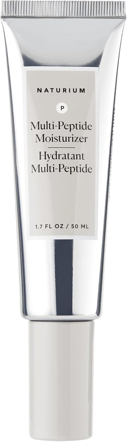 Naturium Multi-Peptide Moisturizer | Hydrating Face Cream, With Vitamin C & Panthenol | 1.7 FL OZ / 50 ml
