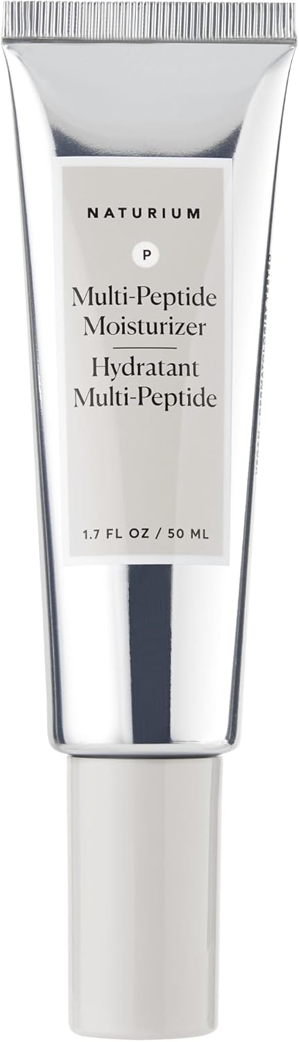 Naturium Multi-Peptide Moisturizer | Hydrating Face Cream, With Vitamin C & Panthenol | 1.7 FL OZ / 50 ml