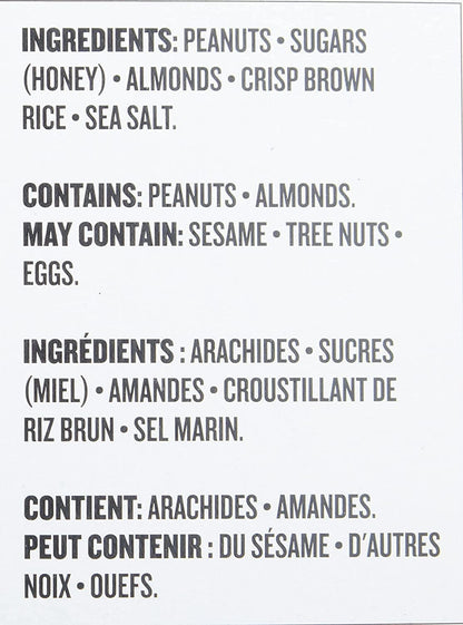 HoneyBar Snack Bars, Sweet & Salty, Gluten-Free, Non-GMO, Vegetarian, 40 g bars, 15 count